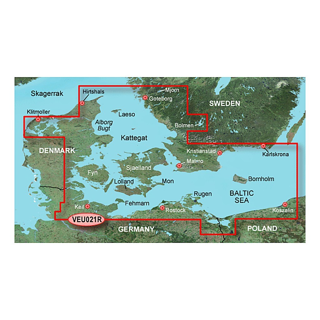 Garmin Bluechart G3 021R GBG_-Karlskrona i gruppen Båtelektronikk / Kart hos Sportfiskeprylar.se (010-C0777-20)
