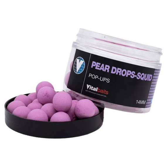 Vital Baits Pop-ups Pear Drops-Squid 50g i gruppen Sluker / Boilies Og Grunnfõr / Popups & Wafters hos Sportfiskeprylar.se (04-0034r)