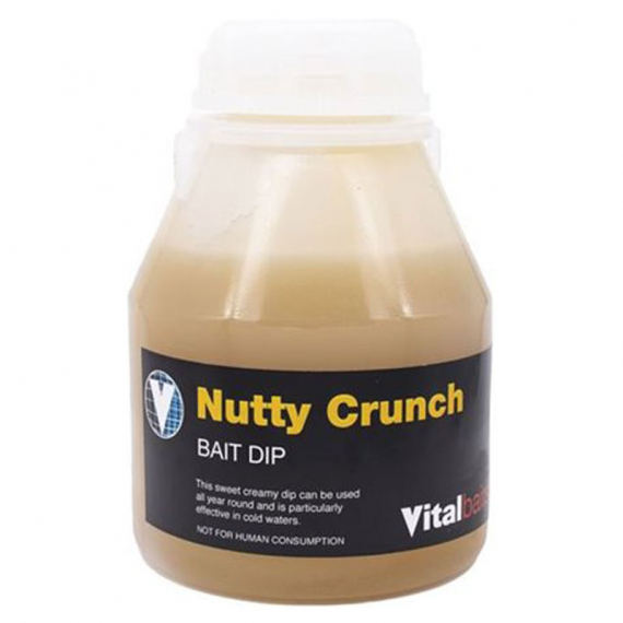 Vital Baits Dip Nutty Crunch 250ml i gruppen Sluker / Boilies Og Grunnfõr / Veske Og Tilsetningsstoffer hos Sportfiskeprylar.se (05-0012)
