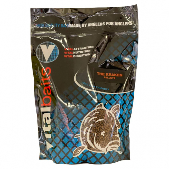 Vital Baits Pellets The Kraken 1kg i gruppen Sluker / Boilies Og Grunnfõr / Pellets hos Sportfiskeprylar.se (07-0010r)