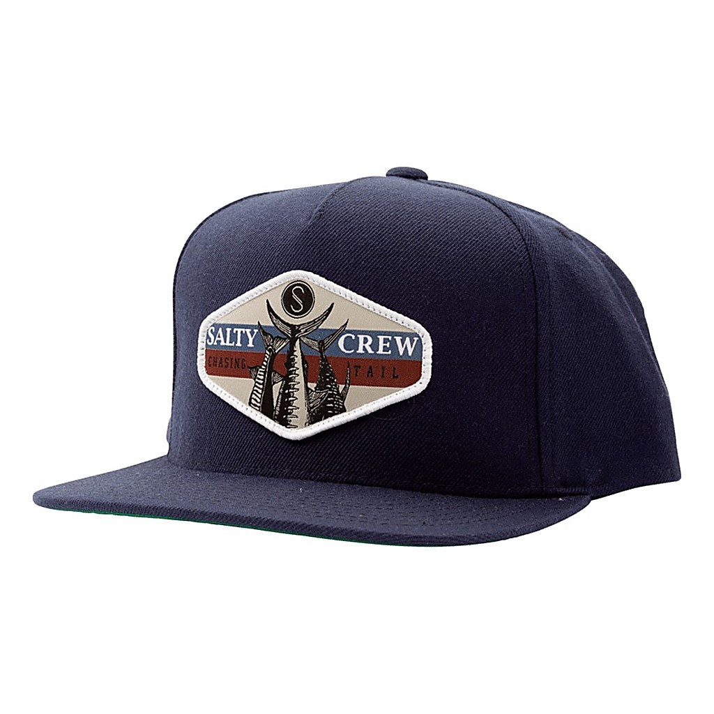 Salty Crew High Tail 5 Panel Navy i gruppen Klær Og Fottøy / Caps Og Annet Hodeplagg / Caps hos Sportfiskeprylar.se (0804046232247)