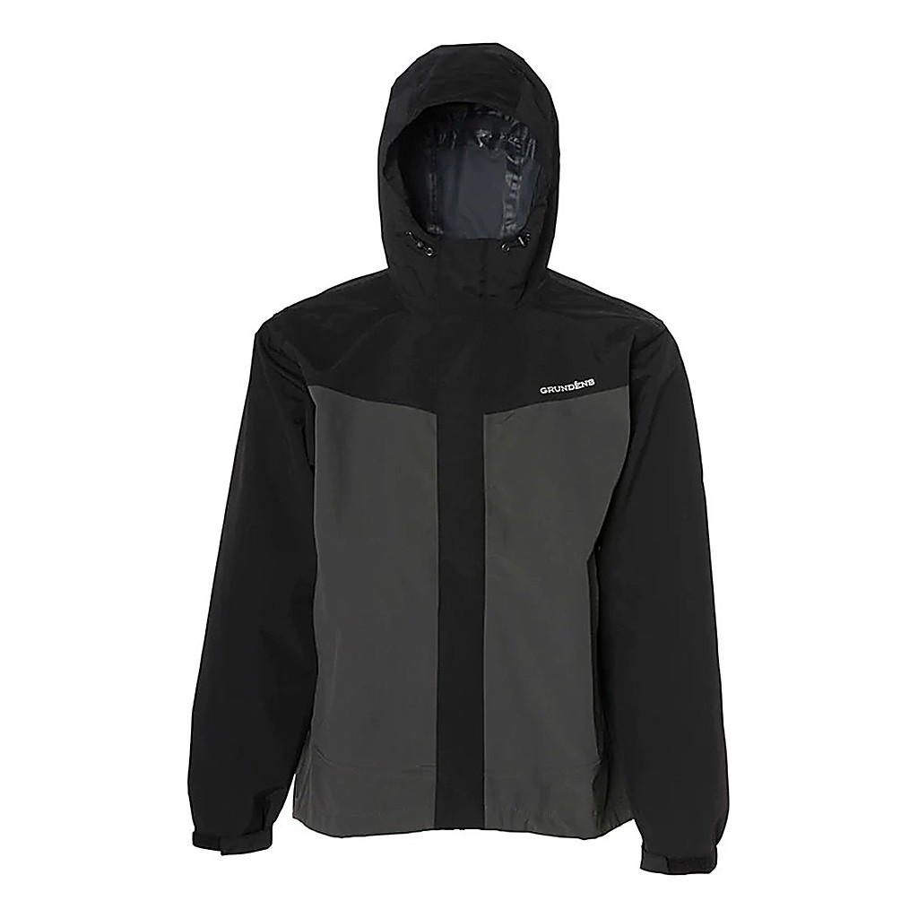 Grundéns Full Share Jacket Black/Grey i gruppen Klær Og Fottøy / Klær / Jakker / Regnjakke hos Sportfiskeprylar.se (10044-015-0013r)