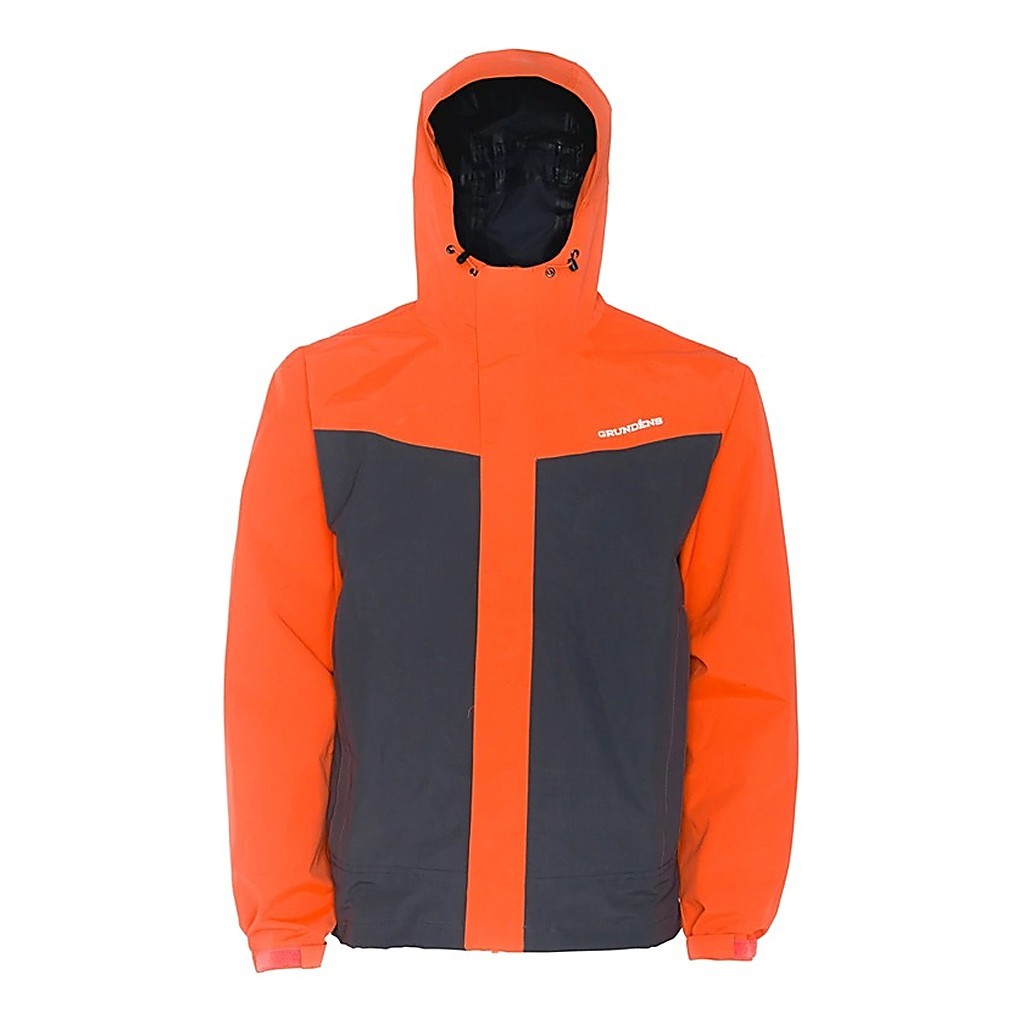 Grundéns Full Share Jacket Orange/Grey i gruppen Klær Og Fottøy / Klær / Jakker / Regnjakke hos Sportfiskeprylar.se (10044-802-0013r)