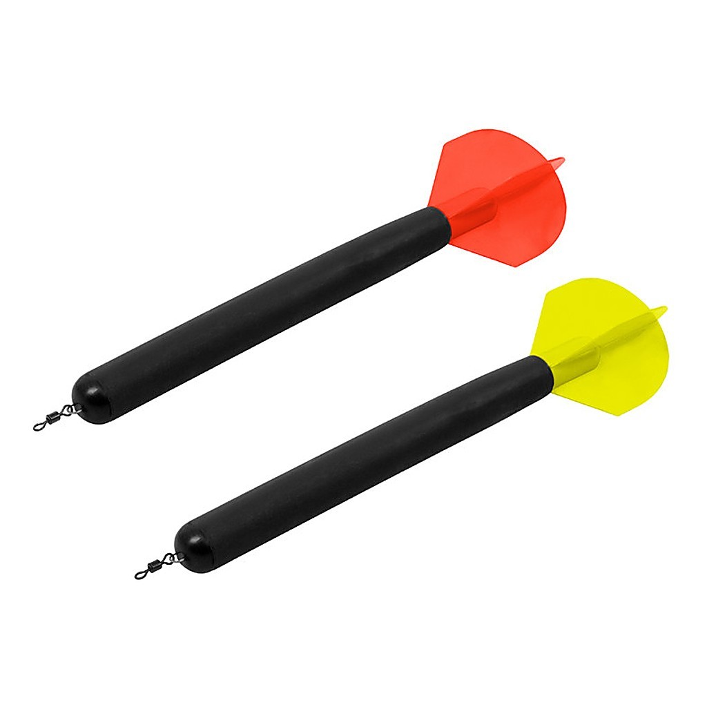 Delphin Point Marker 2-pack - Red/Fluo Yellow i gruppen Utstyr Og Tilbehør / Markører hos Sportfiskeprylar.se (101001600)
