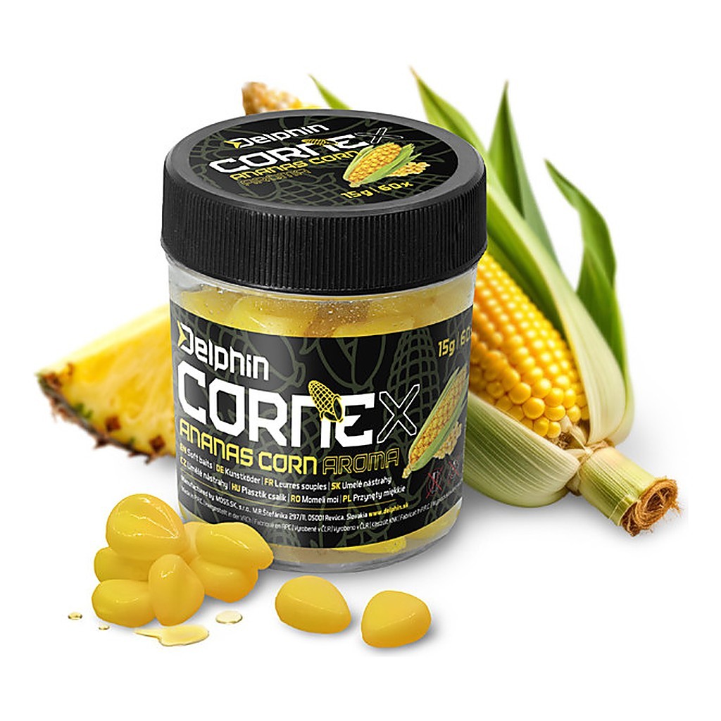 Delphin Artificial Bait Cornex Pop Up 60-pack i gruppen Sluker / Boilies Og Grunnfõr / Kunstagn hos Sportfiskeprylar.se (101005767r)