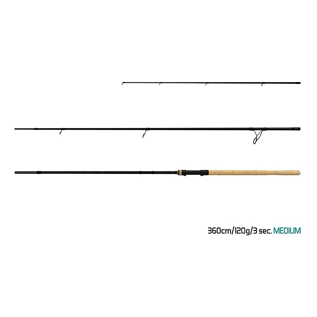 Delphin Reaxe Feeder Medium - 360 cm/120 g/3-piece i gruppen Stenger / Specimen Stenger / Meitestenger hos Sportfiskeprylar.se (101006661)