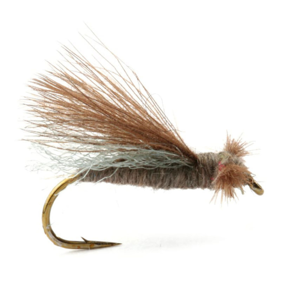 CDC Elk Caddis Olive #12 i gruppen Sluker / Fluer / Tørrflue hos Sportfiskeprylar.se (101167GL)
