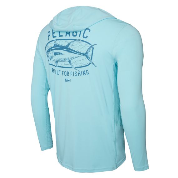Pelagic Vaportek Hooded - Map Fish TAB i gruppen Klær Og Fottøy / Klær / Gensere / Hettegensere hos Sportfiskeprylar.se (1015242005-TAB-Sr)