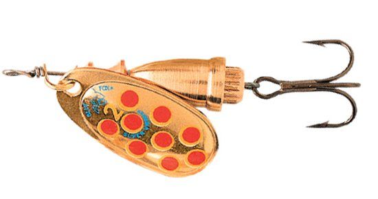 Blue Fox Vibrax Hot Pepper BFS Nr 4 GYR i gruppen Sluker / Inline Spinner hos Sportfiskeprylar.se (102278NO)