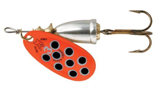 Blue Fox Vibrax Hot Pepper BFS Nr 4 RBS i gruppen Sluker / Inline Spinner hos Sportfiskeprylar.se (102279NO)