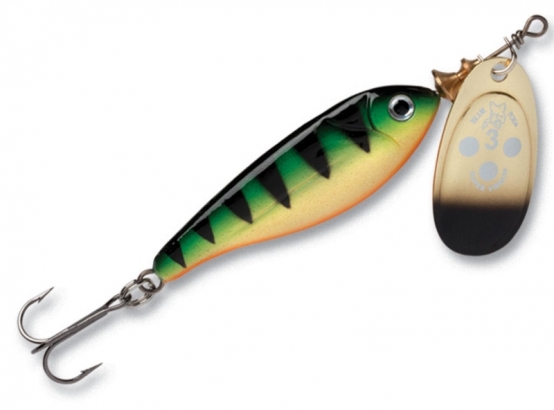 Blue Fox Vibrax Minnow Super BFMSV Nr 2, GP i gruppen Sluker / Spinners / Inlinespinnare hos Sportfiskeprylar.se (102776NO)