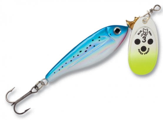 Blue Fox Vibrax Minnow Super BFMSV Nr 2 SB i gruppen Sluker / Inline Spinner hos Sportfiskeprylar.se (102780NO)