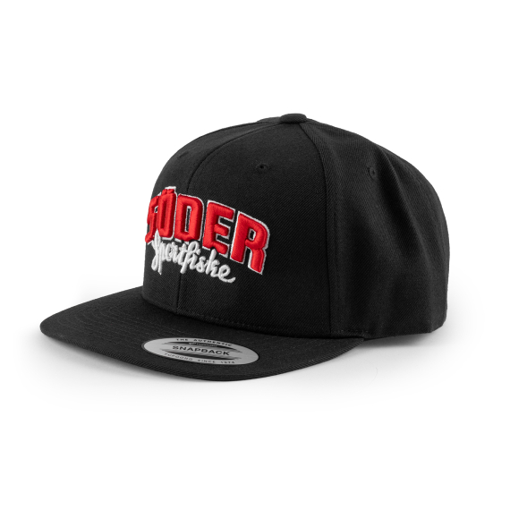 Söder Sportfiske Snapback Black - Original Logo i gruppen Klær Og Fottøy / Caps Og Annet Hodeplagg / Caps / Caps hos Sportfiskeprylar.se (103545674878-OL)