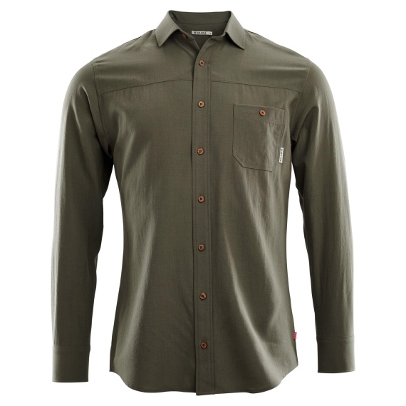 Aclima Wool Woven Wool Shirt Men Ranger Green i gruppen Klær Og Fottøy / Klær / Mellomlag Og Undertøy / Superundertøy Genser/T-Skjorte hos Sportfiskeprylar.se (104815-Sr)
