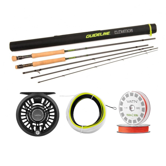 Guideline Elevation Streamer Flugset - 9\' #5 i gruppen Kombinasjoner / Fluefiske Kombinasjoner / Enhånds fluefiskesett hos Sportfiskeprylar.se (105314GL2026STREAMER)