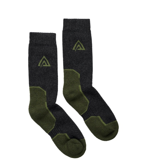Aclima WarmWool Sock Olive Night/Dill/Marengo i gruppen Klær Og Fottøy / Klær / Mellomlag Og Undertøy / Sokker hos Sportfiskeprylar.se (105634r)