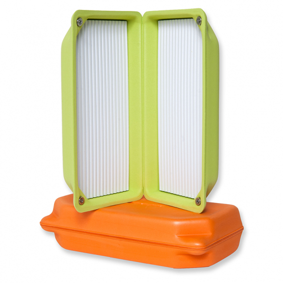 Guideline Ultralight Fly Box XL - Lime Green i gruppen Fiskemetoder / Fluefiske hos Sportfiskeprylar.se (105670GL)