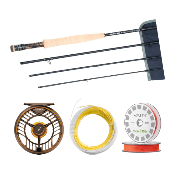 Guideline LPX Tactial Dry Fly Taper+ Flugset - 9\' #6 i gruppen Kombinasjoner / Fluefiske Kombinasjoner / Enhånds fluefiskesett hos Sportfiskeprylar.se (106478GL2026DRYFLY)