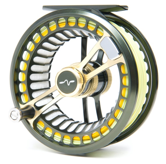 Guideline Fario LW Fly Reel Dk. Grey Green/Gold i gruppen Sneller / Fluesneller Og Ekstra Spoler / Fluesneller hos Sportfiskeprylar.se (107310GLr)