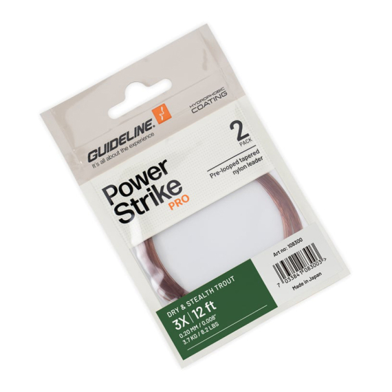 Guideline Dry & Stealth Trout Leader 12\' i gruppen Kroker Og Terminal Takkel / Ledere Og Fortommsmaterialer / Ferdiglagde Fortommer / Tappert Fortomm hos Sportfiskeprylar.se (108300GLr)