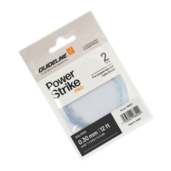 Guideline Salmon Leader 12\' i gruppen Kroker Og Terminal Takkel / Ledere Og Fortommsmaterialer / Ferdiglagde Fortommer / Tappert Fortomm hos Sportfiskeprylar.se (108822GLr)