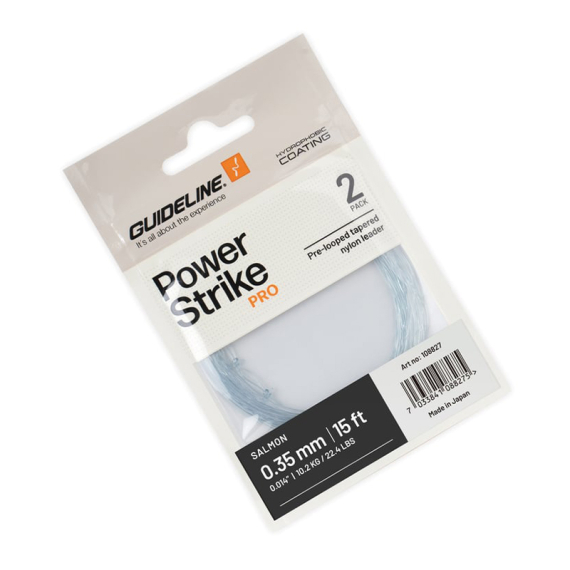 Guideline Salmon Leader 15\' i gruppen Kroker Og Terminal Takkel / Ledere Og Fortommsmaterialer / Ferdiglagde Fortommer / Tappert Fortomm hos Sportfiskeprylar.se (108827GLr)