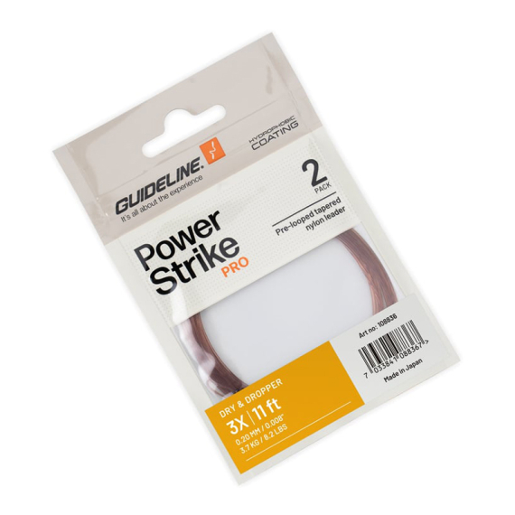 Guideline Dry & Dropper Leader 11\' i gruppen Kroker Og Terminal Takkel / Ledere Og Fortommsmaterialer / Ferdiglagde Fortommer / Tappert Fortomm hos Sportfiskeprylar.se (108836GLr)