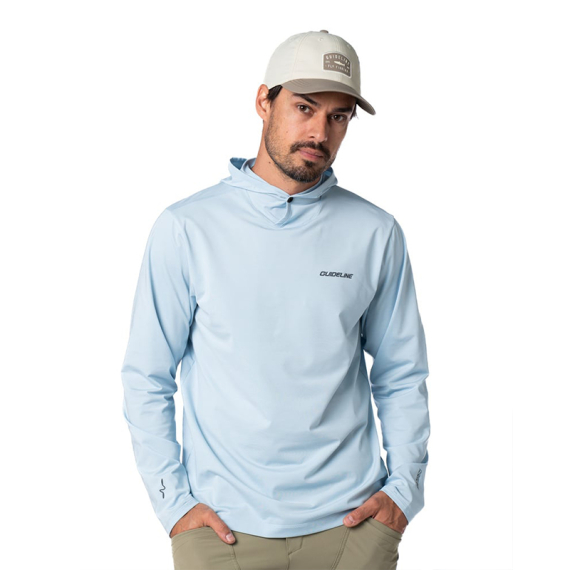 Guideline Sunwick Hoodie Tropic Blue i gruppen Klær Og Fottøy / Klær / Gensere / Hettegensere hos Sportfiskeprylar.se (110918GLr)