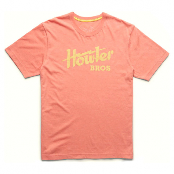 Howler T-Shirt Howler Electric Coral i gruppen Klær Og Fottøy / Klær / T-Skjorte hos Sportfiskeprylar.se (110922S-COR-Mr)