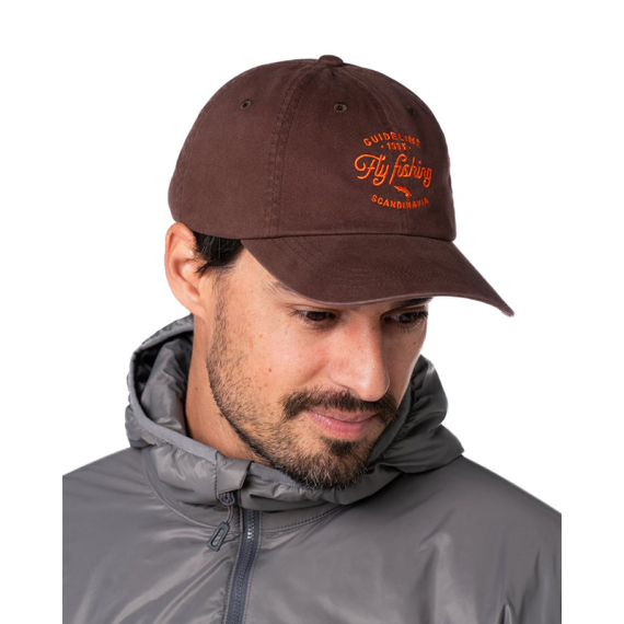 Guideline Fly Fishing Cap - Forest Brown i gruppen Klær Og Fottøy / Caps Og Annet Hodeplagg / Caps hos Sportfiskeprylar.se (111068GL)