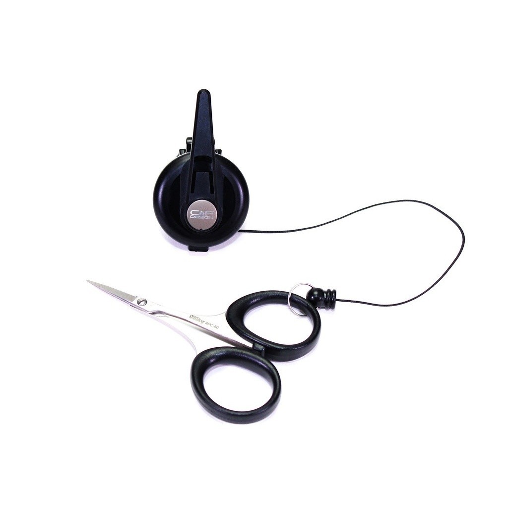 C&F Flex Pin-On Reel/Scissors (CFA-72WS) i gruppen Utstyr Og Tilbehør / Pin-On Reel hos Sportfiskeprylar.se (1120178)