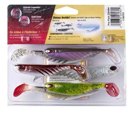 Pro Pack Zander i gruppen Sluker / Softbaits / Vertikal Baits hos Sportfiskeprylar.se (1190701)