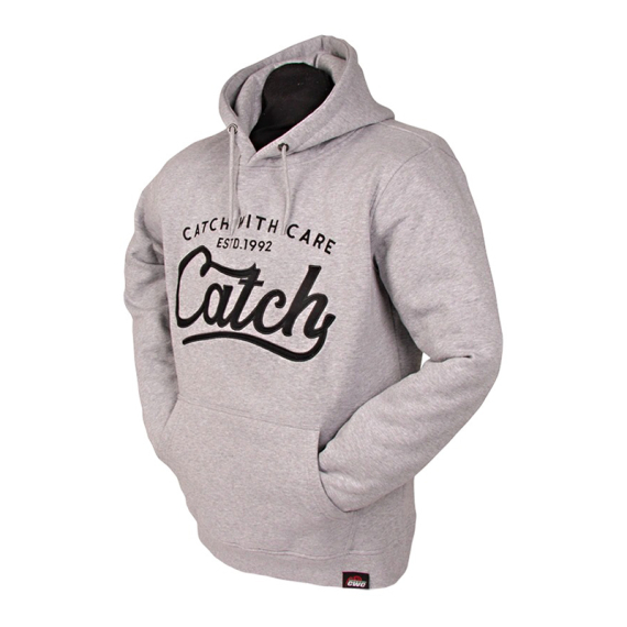 CWC Hoodie Pullover Grey i gruppen Klær Og Fottøy / Klær / Gensere / Hettegensere hos Sportfiskeprylar.se (12-CWC3-Lr)