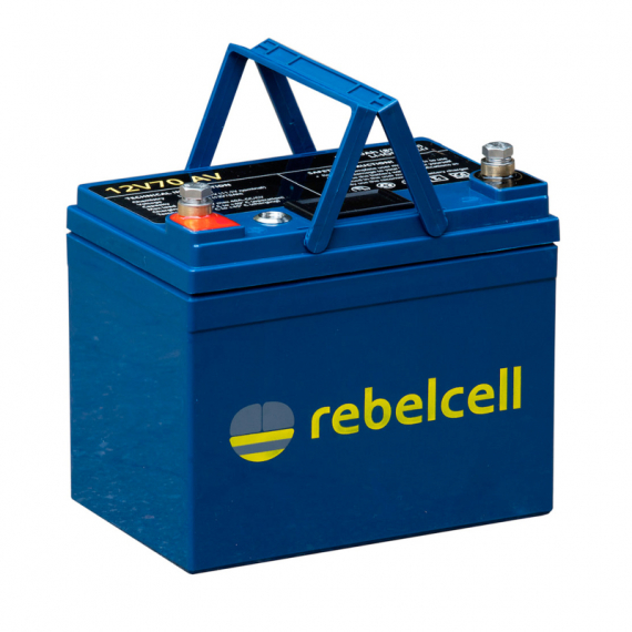 Rebelcell 12V70 AV Li-ion Batteri 836WH i gruppen Båtelektronikk / Batterier Og Ladere / Batterier / Lithiumbatterier hos Sportfiskeprylar.se (12070AVREUA)