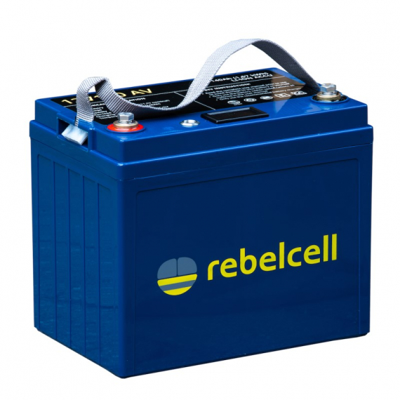 Rebelcell 12V100 AV Li-ion Battery (1,29kWh) i gruppen Båtelektronikk / Batterier Og Ladere / Batterier / Lithiumbatterier hos Sportfiskeprylar.se (12100AVREUA)