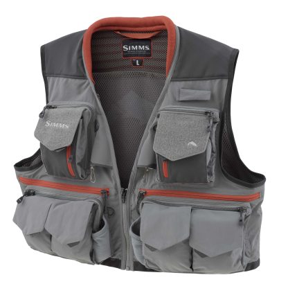 Simms Guide Vest Steel i gruppen Klær Og Fottøy / Klær / Vester / Fiskevest hos Sportfiskeprylar.se (12152-030-60r)