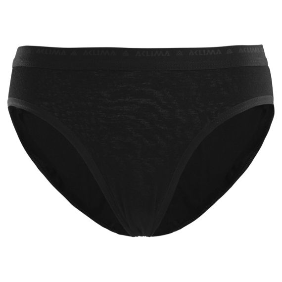 Aclima LightWool 140 Briefs W\'s Jet Black i gruppen Klær Og Fottøy / Klær / Mellomlag Og Undertøy / Undertøy hos Sportfiskeprylar.se (122201001-03r)