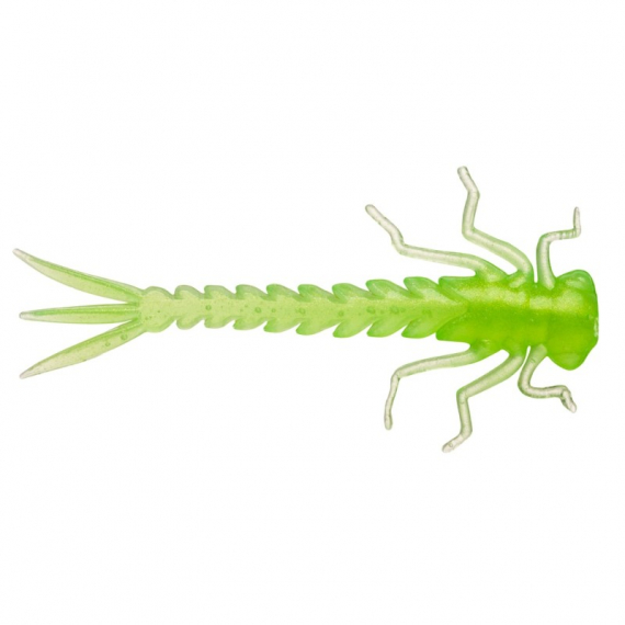Blue Fox DragonFly Nymph Perch Crayfish - Lime Green i gruppen Sluker / Softbaits / Kreps Og / Creaturebaits hos Sportfiskeprylar.se (124071NO)