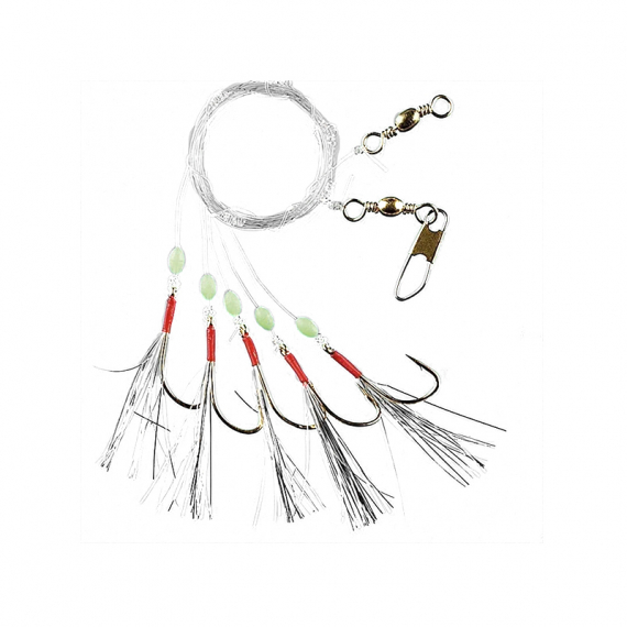 Fladen Sundet Herring 5 Hooks size 1/0 i gruppen Sluker / Havfiskepilker / Hekler Og Havfisketakkel hos Sportfiskeprylar.se (1270-5-1-0r)