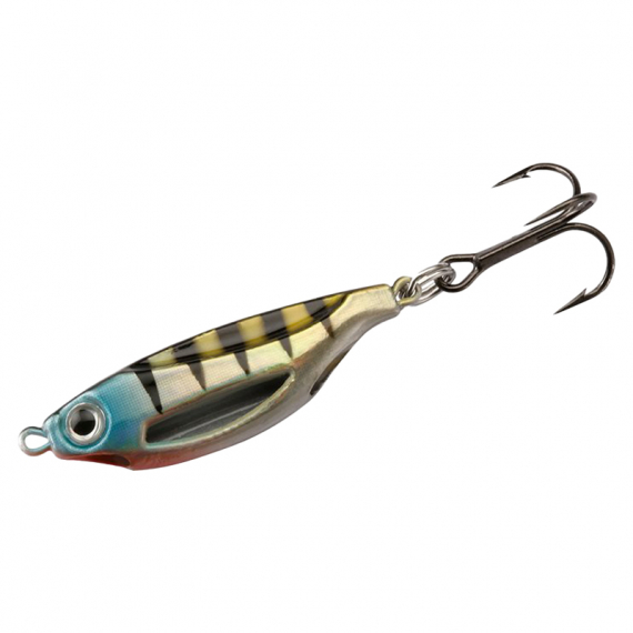 13 Fishing Flash Bang Jigging Rattle Spoon 3,8cm 10,6g - Cosmic Perch i gruppen Sluker / Isfiskekroker / Led Isfiske Sluker hos Sportfiskeprylar.se (129654NO)