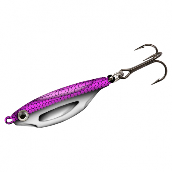 13 Fishing Flash Bang Jigging Rattle Spoon 3,8cm 10,6g - Tickle Me Pink i gruppen Sluker / Isfiskekroker / Led Isfiske Sluker hos Sportfiskeprylar.se (129661NO)