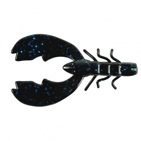 Berkley Chigger Craw 8cm - Black Blue Fleck i gruppen Sluker / Softbaits / Kreps Og / Kreps hos Sportfiskeprylar.se (1307360)