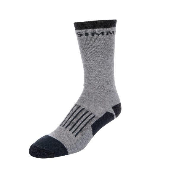 Simms Merino Midweight Hiker Sock Steel Grey i gruppen Klær Og Fottøy / Klær / Mellomlag Og Undertøy / Sokker hos Sportfiskeprylar.se (13143-016-30r)