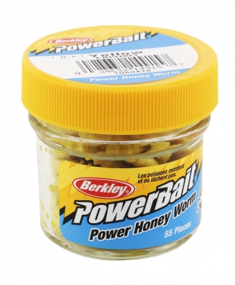 Powerbait Power Honey Worm Garlic i gruppen Sluker / Boilies Og Grunnfõr / Lukttilsettning Og Ørret Deig hos Sportfiskeprylar.se (1345789)