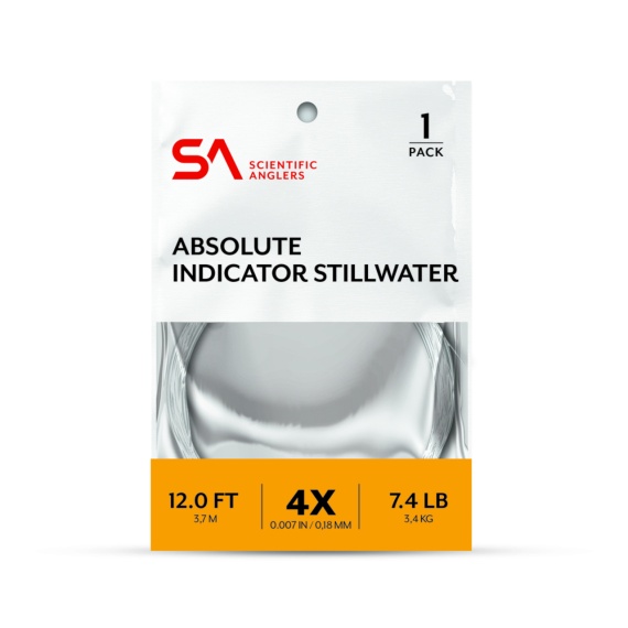 SA Absolute Indicator/Stillwater Leader i gruppen Kroker Og Terminal Takkel / Ledere Og Fortommsmaterialer / Ferdiglagde Fortommer / Tappert Fortomm hos Sportfiskeprylar.se (134743r)