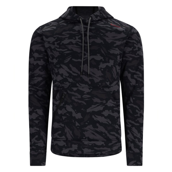 Simms CX Hoody Ghost Camo Black i gruppen Klær Og Fottøy / Klær / Gensere / Hettegensere hos Sportfiskeprylar.se (13654-1032-20r)
