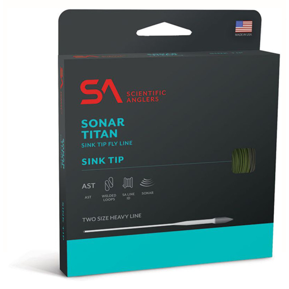 SA Sonar Titan Sink Tip WF Fly Line F/I i gruppen Fiskemetoder hos Sportfiskeprylar.se (137072r)