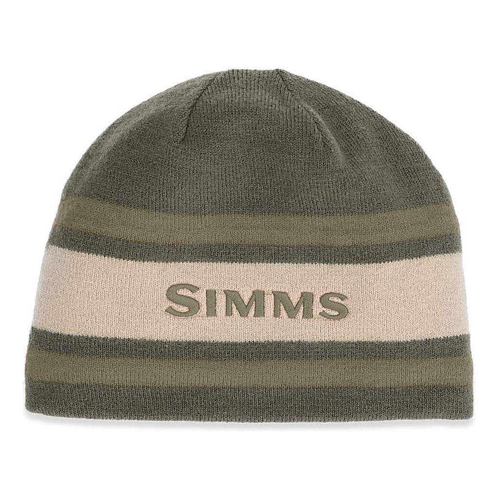 Simms Hayward Wool Beanie Dark Olive i gruppen Klær Og Fottøy / Caps Og Annet Hodeplagg / Luer Og Annet Hodeplagg hos Sportfiskeprylar.se (13807-304-00)