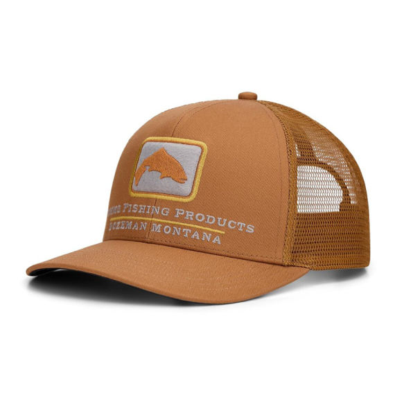 Simms Double Haul Icon Trucker - Earthenware i gruppen Nyheter / Simms Nyheder hos Sportfiskeprylar.se (14032-1421-00)