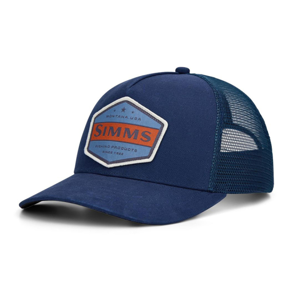 Simms Double Haul Trucker - Selvedge H. Badge i gruppen Nyheter / Simms Nyheder hos Sportfiskeprylar.se (14035-1456-00)